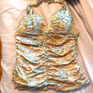 Athleta Size M tankini top